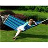 I GIARDINI DEL RE Amaca Singola Telo in cotone 280 g/mq Con Asse in Legno Dimensioni 200 X 80 CM