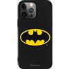 Personalaizer Cover per iPhone 13 Pro Max Negro con un diseño de Batman Logo Classic