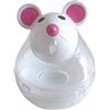 FIIDO KaariFirefly - Divertente dispenser per cibo per gatti, giocattolo a forma di topo, dispenser per cibo per animali domestici, masticare, giocattolo beige