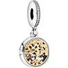MariaFonte Charm New 2025 Compatibile Tutte Marche Albero Vita Oro Family Forever Portafortuna Argento 925 Ciondoli Originale Bead Compleanno Anniversario Amicizia Mamma Cuore Famiglia Natale
