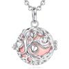 AEONSLOVE Collana Chiama Angeli Gravidanza Albero Della Vita Bola Messicana Regalo Donna in Gravidanza Neo Mamme