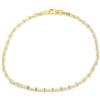 Monde Petit Bracciale per donna - due ori 18k (750) - Scatola Regalo - Certificato di garanzia