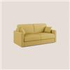 Divani.Store Chris Divano letto matrimoniale in tessuto impermeabile T13 giallo 186 cm (mat. 140x197)