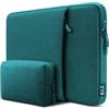 ZYB Custodia PC Portatile 13-13,3 Pollici, Custodia per MacBook Neo 13 MacBook Air 13 Pollici M5 M4 M3 M2 M1 2026 2025-2012, MacBook Pro 14/13 M5 M4 M3 M2 M1 2026-2012 Borsa etc 13.3 Laptop - Teal