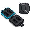 JJC Custodia per Schede di Memoria a 12 Slot Scatola Sottile per 4 Schede CFexpress Tipo A e 8 Schede Micro SD Micro SDXC Micro SDHC TF, Organizzatore Porta Carte TF Resistente all'Acqua Antiurto
