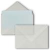FarbenFroh by GUSTAV NEUSER 25x Buste trasparenti - buste DIN C5 22,9 x 16,2 cm - colla umida senza finestra - Natale, biglietti d'auguri - serie FarbenFroh