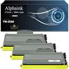 alphaink 3 Toner TN-2120 TN-2110 TN2120 TN2110 Compatibili per Brother HL-2140 HL-2150 HL-2150N HL-2170 HL-2170W DCP-7030 DCP-7040 DCP-7045N MFC-7320 MFC-7340 MFC-7345DN MFC-7440N MFC-7840W (3 Nero)