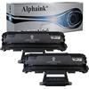 alphaink 2 Toner Compatibili con Samsung MLT-D1082S per stampanti Samsung ML-1640 ML-2240 ML-1641 ML-1642 ML-1645 ML-2241 (3000 copie l'uno)