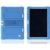 Hikaka Custodia Universale in Silicone Antiurto per Tablet PC Android da 10,1 Pollici, Custodia Protettiva Resistente agli Urti per Tutto Il Corpo (Blue)