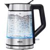 SILVA SCHNEIDER Bollitore in vetro KL-G 2007, 1,7 litri, 2200 Watt, con coperchio Easy Fill