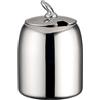 Café Olé CHS-012 Chatsworth - Barattolo di zucchero con coperchio unico in acciaio INOX 18/10 di alta qualità, lucidatura, 0,34 l, con coperchio in acciaio INOX