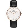 Daniel Wellington Classic Orologi 36mm Double Plated Stainless Steel (316L) Rose Gold