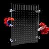 Cuyacili Divisori per Acquario Divisorio per Acquario in Acrilico con 8 Ventose Accessori Separatore di Pesce Piatto Trasparente 30 * 40 cm