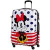 American Tourister Disney Legends - Spinner L, Bagaglio per bambini, 75 cm, 88 L, Multicolore (Minnie Blue Dots)