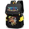 WANHONGYUE One Piece Anime Cosplay Backpack Rucksack Borsa da Scuola Studenti Zaino per Laptop da 15,6 Pollici Giallo / 2