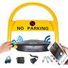 Ariyalk Barriere Parcheggio Elettrica Serratura del telecomando solare,Sensore batteria al litio,APP Bluetooth Parcheggio Blocco Posto Auto con allarme barriera automatica Impermeabile e anticollisione