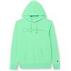 Champion Rochester 1919 Champion Logo Felpa con cappuccio, Verde Menta (Sgb), M Uomo
