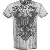 Rock Rebel by EMP Uomo T-Shirt Bianca con Stampa L