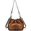 La Carrie Borsa Bag Secchiello Pelle Maculato Luxury Fashion Shopping Shopper Hand bag