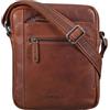 STILORD 'Bruce' Borsello Grande Uomo in Stile Vintage Borsetta Messenger per iPad da 9.7 Pollici in Vera Pelle Porta Tablet, Colore:porto - cognac