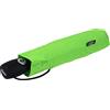 iX-brella Ombrello tascabile leggero e solido con accensione automatica, classe media, verde fluo, 95 cm, Ombrello tascabile automatico