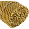 Danilovo Candele Profumate in Pura Cera d'Api - Candele Chiesa Ortodossa per Preghiere, Natale, Lunghe, Morbide, N120, Altezza 16 centimetri, 100 pz