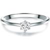 Trilani Solitario da Donna in Argento Sterling 925