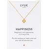 LUUK LIFESTYLE Collane femminili in acciaio inox con ciondolo, gioielli alla moda per tutti i giorni, compagni di viaggio, vacanze o vita quotidiana, idea regalo alla moda, in argento, oro e rosa