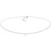 Elli Collana Donne Girocollo Ciondolo Geo con Pietra di Luna in Argento Sterlino 925