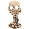 Nemesis Now Deliberation - Portacandele 18 cm, colore: Avorio