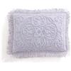 Beatrice Home Fashions Federa per cuscino in ciniglia con medaglione, standard, lavanda