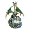 Nemesis Now Emerald Oracle - Sfera di Neve, 19 cm, Colore: Verde