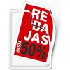Djois Tarifold B194952 Cornice Magnetica A4 Con Retro Adesivo, 2 Pz