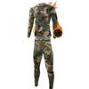 MEETYOO Biancheria Intima Termica Uomo, Sportiva Set di Biancheria Intima Base Layer Windstopper per Lo Allenamento Sci Corsa