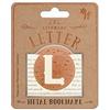 IF Literary Letters Bookmarks Letters L