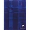 Clairefontaine 37244C pacco da 10 Quaderni a punto METALLICO - 17x22 cm - 80 Pagine a Quadretti 4x4 mm Carta Bianca 90 g - Copertina Plastificata Colori Assortiti