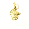 oro18kt Ciondolo PORTAFOTUNA DEA BENDATA in Oro Giallo + Collana Omaggio - Oro Giallo 18 kt