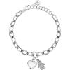 Morellato Talismani Bracciale Donna in Acciaio, Cristalli - SAGZ21