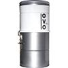 OVO OVO-630ST-25H Aspirapolvere Centralizzato, Acciaio, Grigio, 1500 W, 63 decibel