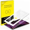 JETech Un Tocco Pellicola Protettiva per iPad Pro 12.9 Pollici (2022/2021/2020/2018 Modello, 6a/5a/4a/3a Generazione), Vetro Temperato Film con Cornice di Allineamento, HD Chiaro