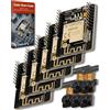 AZDelivery 5 x Modulo ESP32 Cam OV2640 + WIFI Bluetooth ESP32 5V con Dual-Core CPU a 32 bit e con Camera Development Board da 2MP compatibile con Arduino incluso un E-Book!