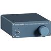 Fosi Audio V1.0G Amplificatore Audio, Chip TI TPA3116D2, 50Wx2, Mini Amplificatore HiFi Stereo, 2.0 Canali Class D Integrato, Stile Retrò anni '70 e '80, per Sistema HiFi Domestico, Diffusori Passivi