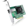 ipolex 10GbE PCIE Scheda di rete X520-DA1-82599EN Chipset, 10 Gigabit Scheda di Rete Ethernet PCI Express X8 LAN Adattatore, Singola SFP+ Port (NIC) per Windows Server, Linux, VMware ESX - ipolex