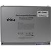 vhbw batteria compatibile con Apple Macbook Pro 15 MA600, 15 MA600J/A, 15 MA600KH/A, 15 MA600LL notebook (5200mAh, 10,8V, Li-Poly)