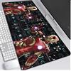 ITBT Iron Man Tappetino Mouse Gaming, Grande Anime Mouse Pad XXL 900x400mm Confortevole, Lavabile, 3mm Antiscivolo Tappetino Scrivania Supporto per Ufficio Computer, Adatto per computer e PC, D