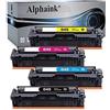 alphaink 4 Toner Compatibili con Canon 045H 045 CRG-045H CRG-045 per Canon I-SENSYS MF635CX MF630 MF636CDWT MF632CDW MF634CDW MF633CDW MF631CN LBP 613CDW 611CN 612CDW 610 (Nero Magenta Ciano Giallo)
