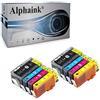 alphaink 8 Cartucce Compatibili per HP 920 XL 920XL per stampanti Officejet 6000 6500 6500A 7000 7500A