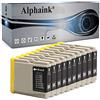 alphaink 10 Cartucce d'inchiostro nere compatibili con Brother LC-1000 LC-970 per stampanti Brother DCP 540 350CJ 350C 330C - MFC 885CW 845CW 685CW 680CN 665CW (10 Cartucce nere)