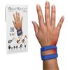 WristWidget® (Blue Adjustable Wrist Brace for TFCC Tears, One Size fits most. For Left and Right Wrists, Support for Weight Bearing Strain, Exercise