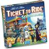 Asmodee Biglietto per Ride Fantasma City - Gioco da tavolo - Un'edizione per i giovani ticket to Ride Fans! - 6+ - 2-4 giocatori - IT